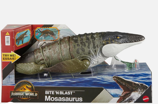 JW BITE N BLAST MOSASAURUS