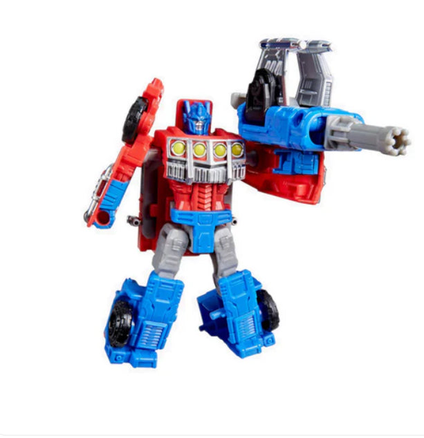 TRA CYBERWORLD ARMOURED  CHANGE OPTIMUS