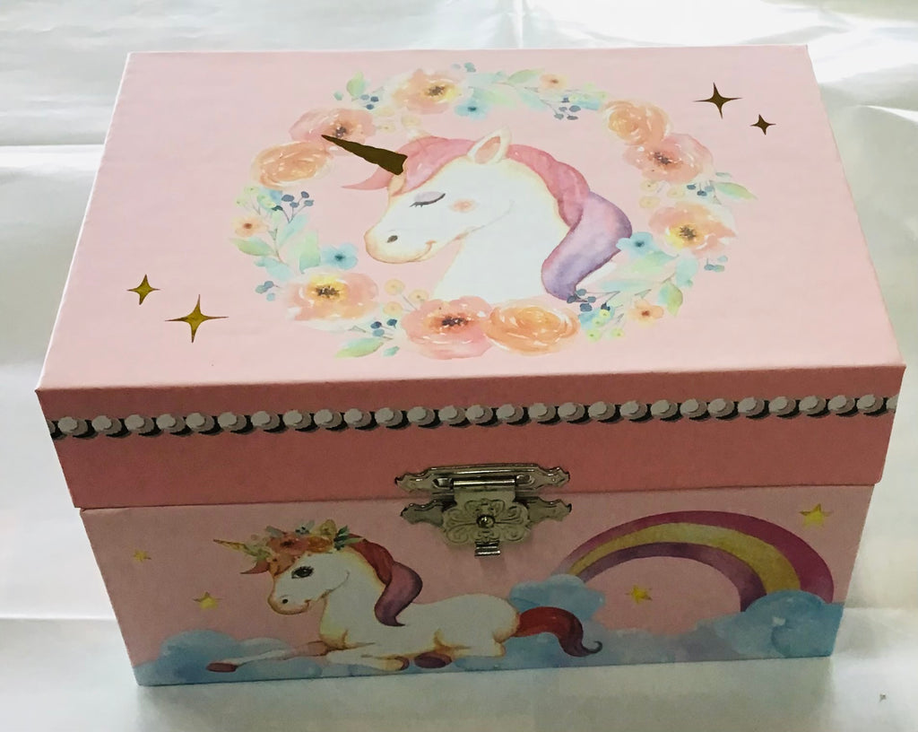 JEWELLERY MUSIC BOX UNICORN