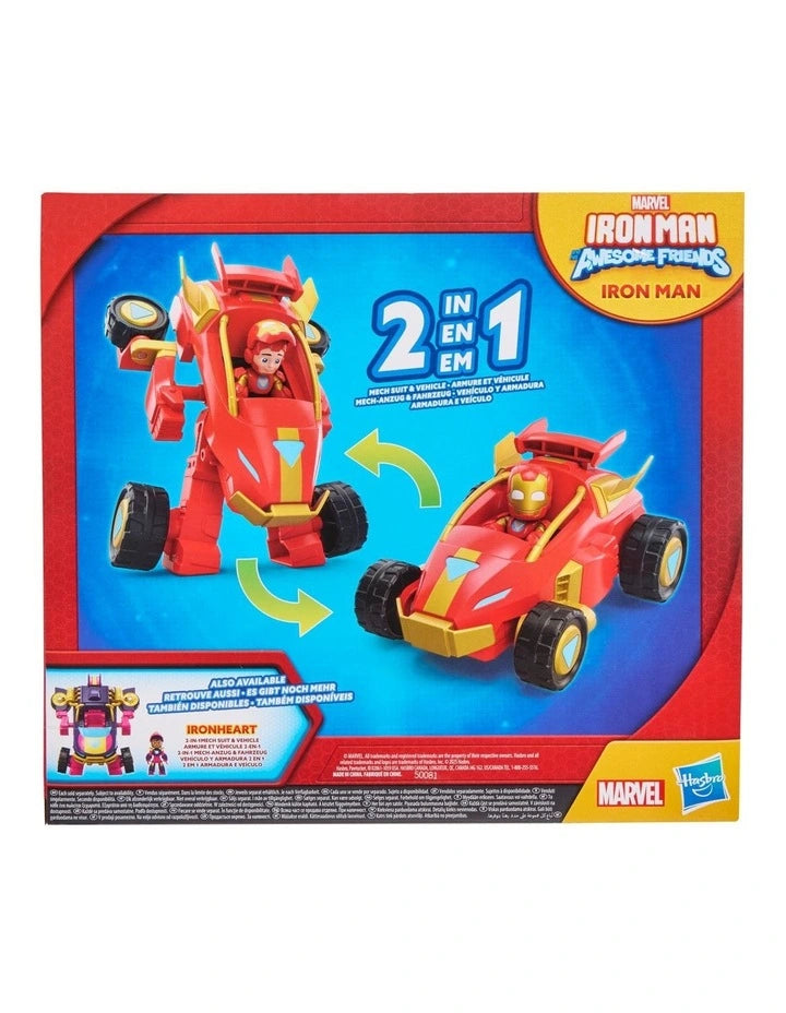 IRON MAN 2 IN 1 MECH VEHICLE IRON MAN