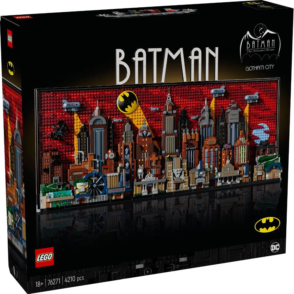 LEGO 76271 ART BATMAN GOTHAM CITY ANIMAT