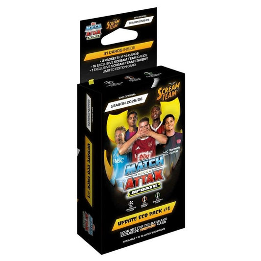 TOPPS MATCH ATTAX 2025/26 SCREAM ECO PK