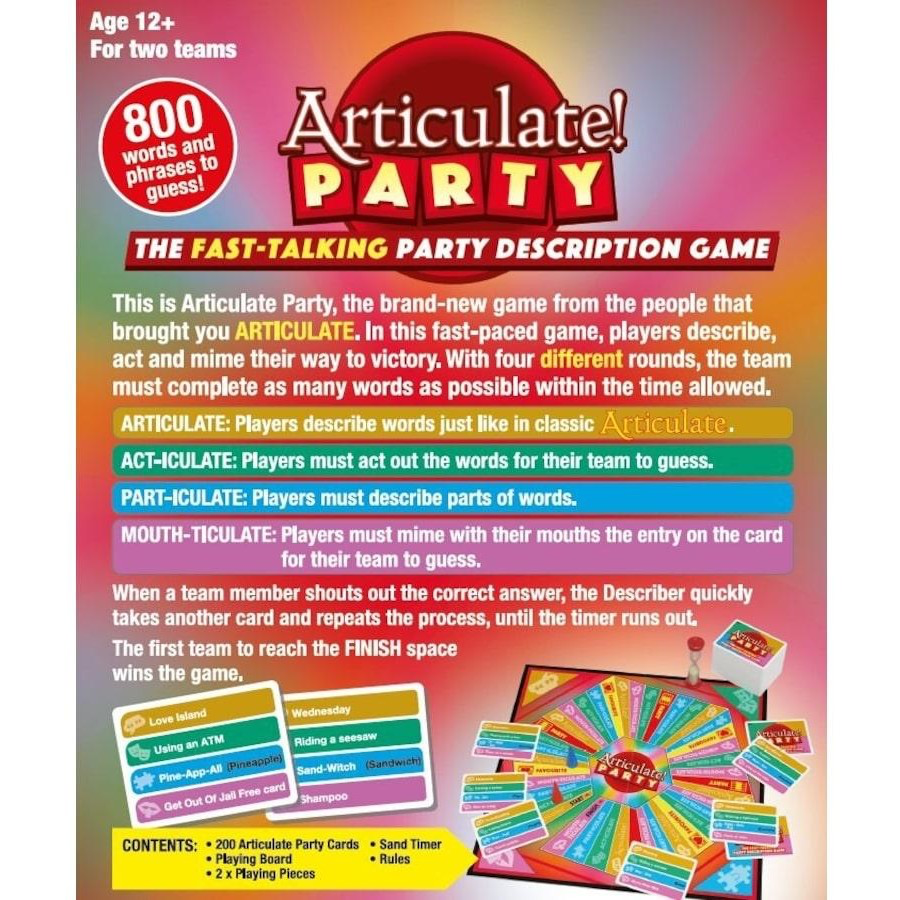 GAME ARTICULATE PARTY