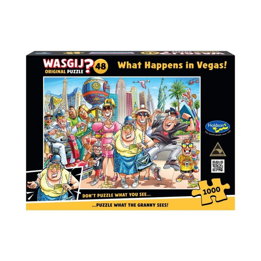 PUZZLE WASGIJ #48 WHAT HAPPENS IN VEGAS