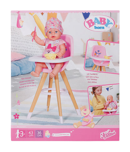 BB BABY BORN HIGH CHAIR