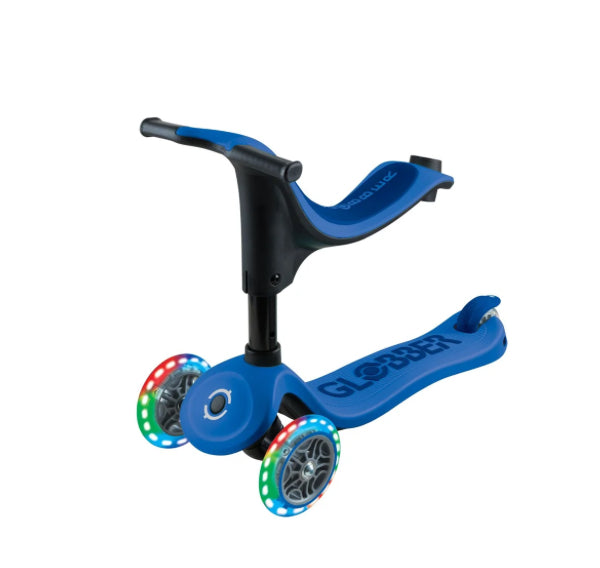 GLOBBER GO UP SPORTY LIGHTS DARK BLUE