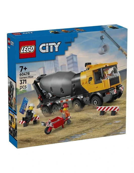 LEGO 60478 CITY CEMENT MIXER