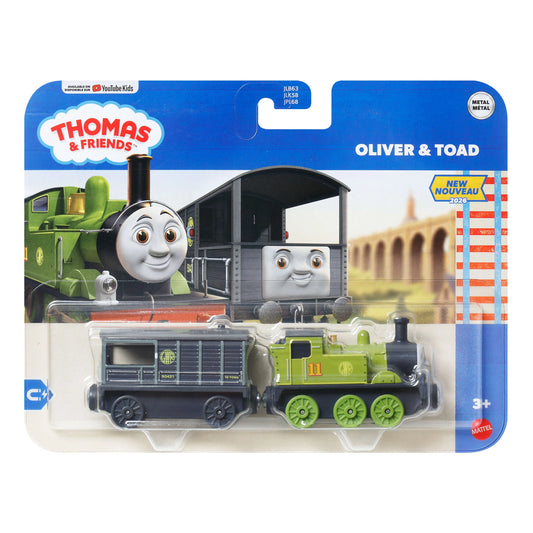 THOMAS & FRIENDS 2 PK OLIVER & TOAD