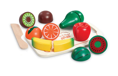 WOODLETS SLICING FOOD PLAYSET FRUIT