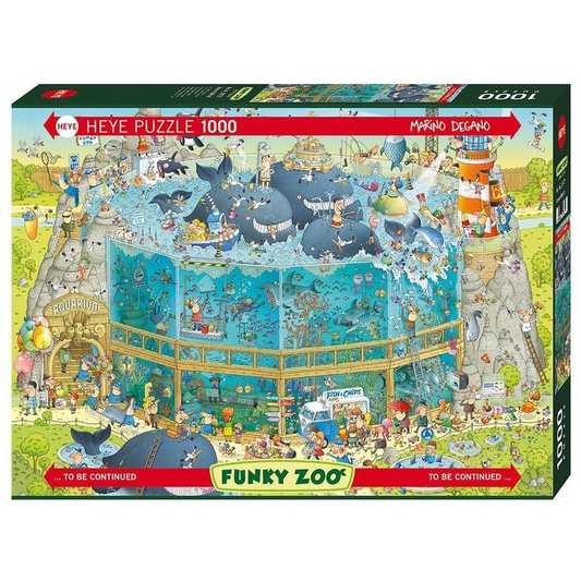 PUZZLE 1000PC HEYE FUNKY ZOO OCEAN HABIT