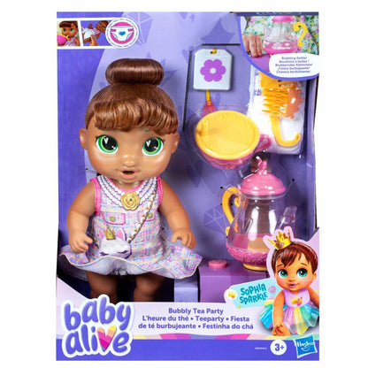BA BABY ALIVE BUBBLY TEA PARTY AST