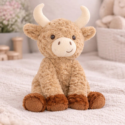 PLUSH KEELECO BABY HIGHLAND COW 25CM