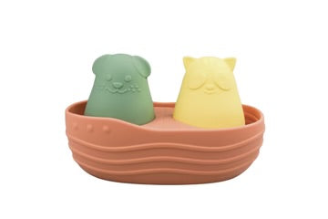 SILICONE BATH BOAT & CAT & DOG SQUIRTERS