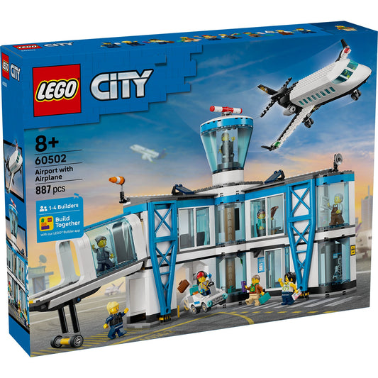 LEGO 60502 CITY AIRPORT W AIRPLANE