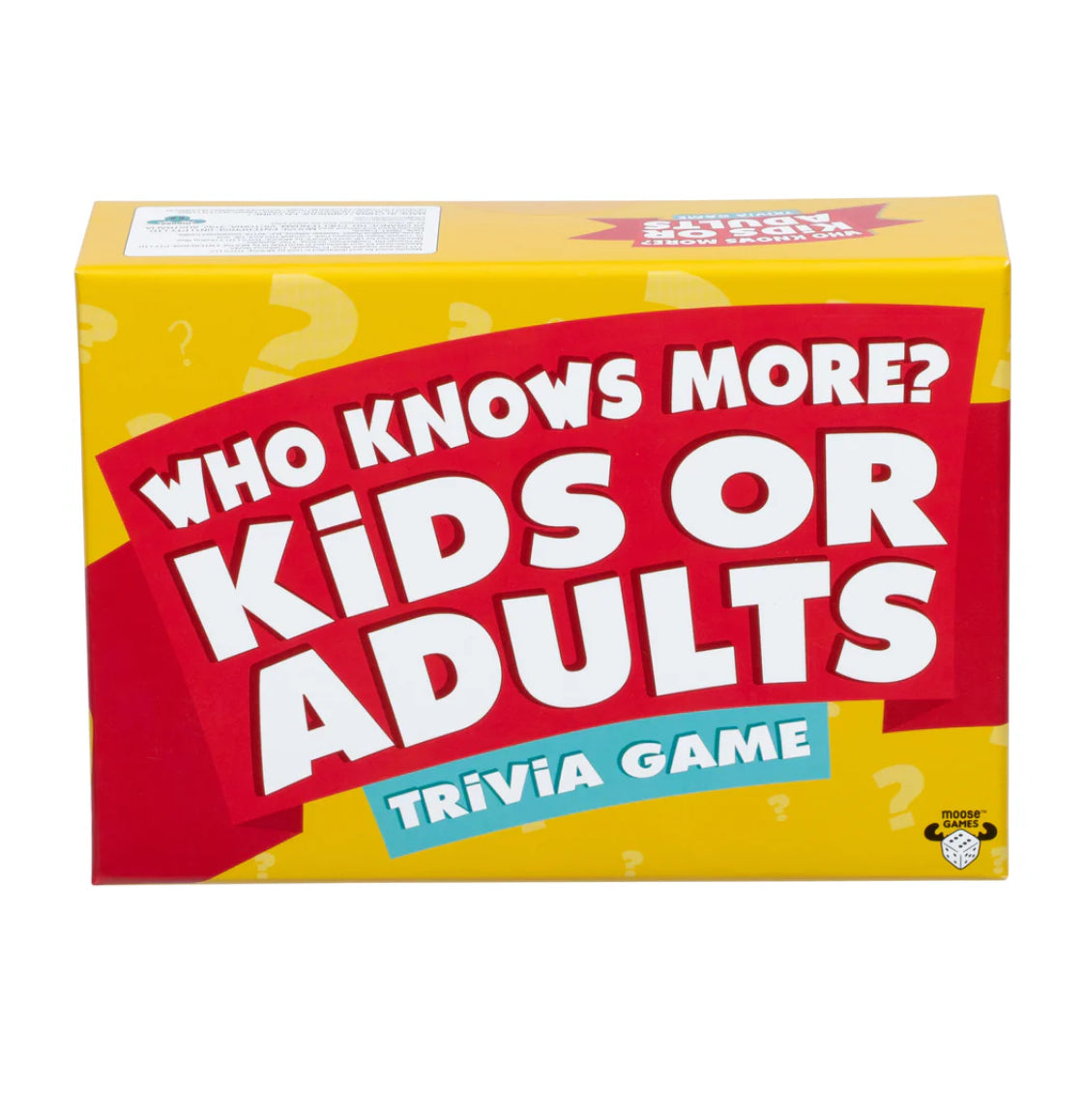 GAME WHO KNOWS MORE? KIDS OR ADULTS