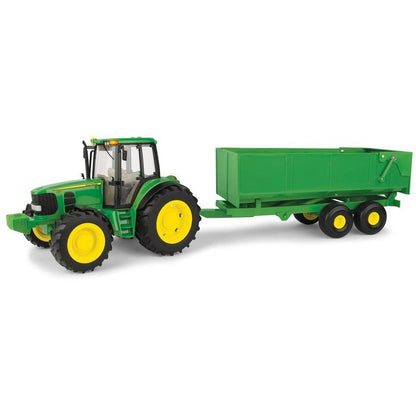 JD TRACTOR AND WAGON