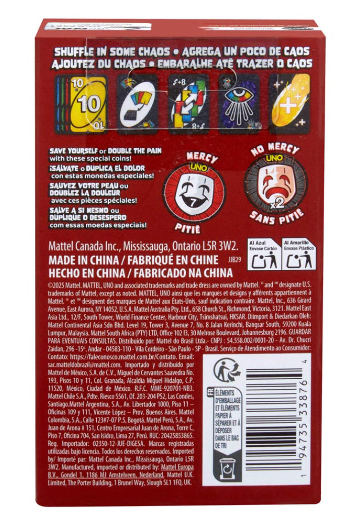 GAME UNO SHOW EM NO MERCY EXPANSION PK
