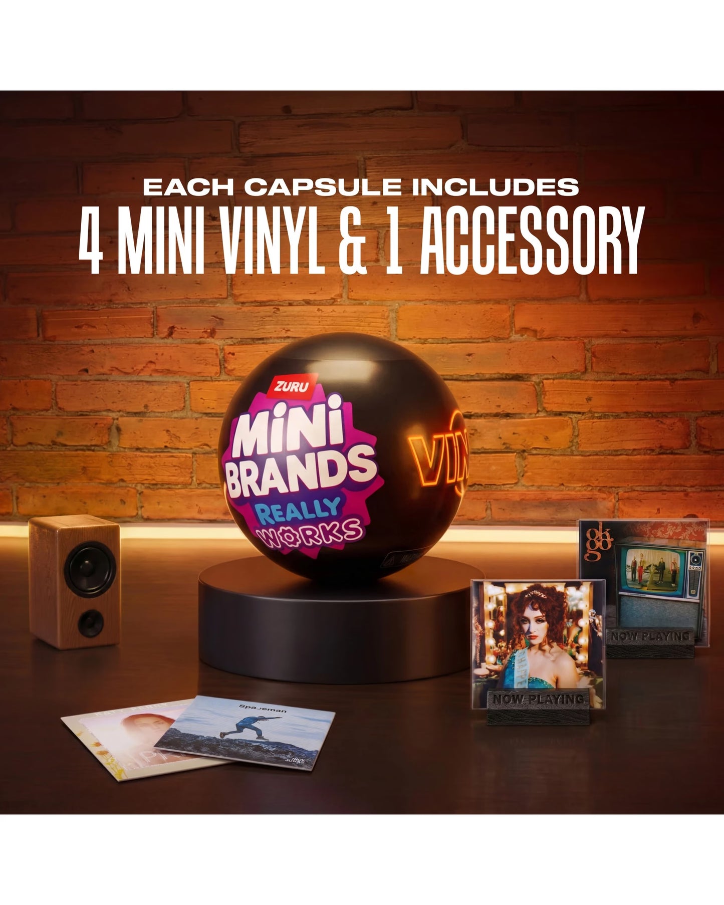 ZURU MINI BRANDS VINYL BALLER AST