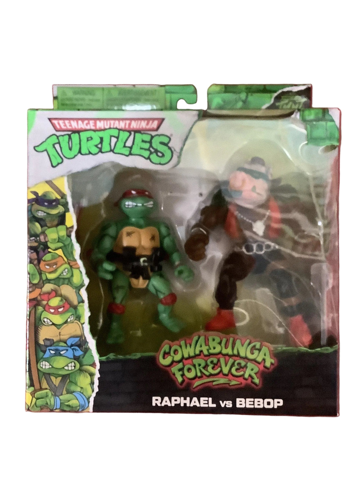 TMNT COWABUNGA 2PK RAPHAEL/BEBOP