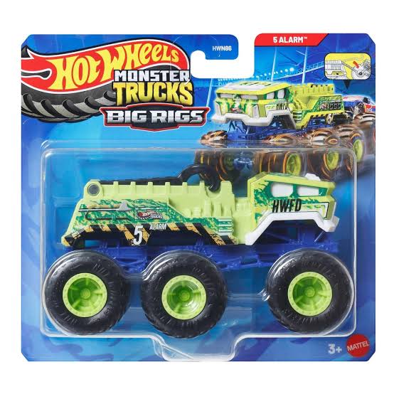 H/W MONSTER TRUCKS MONSTER RIGS AST