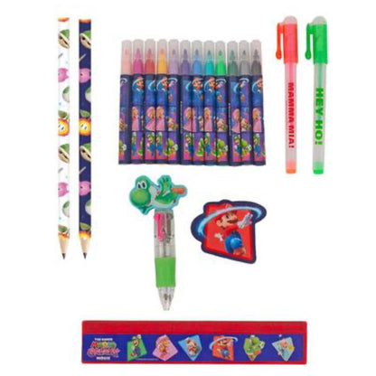 SUPER MARIO 2 TIN STATIONERY SET