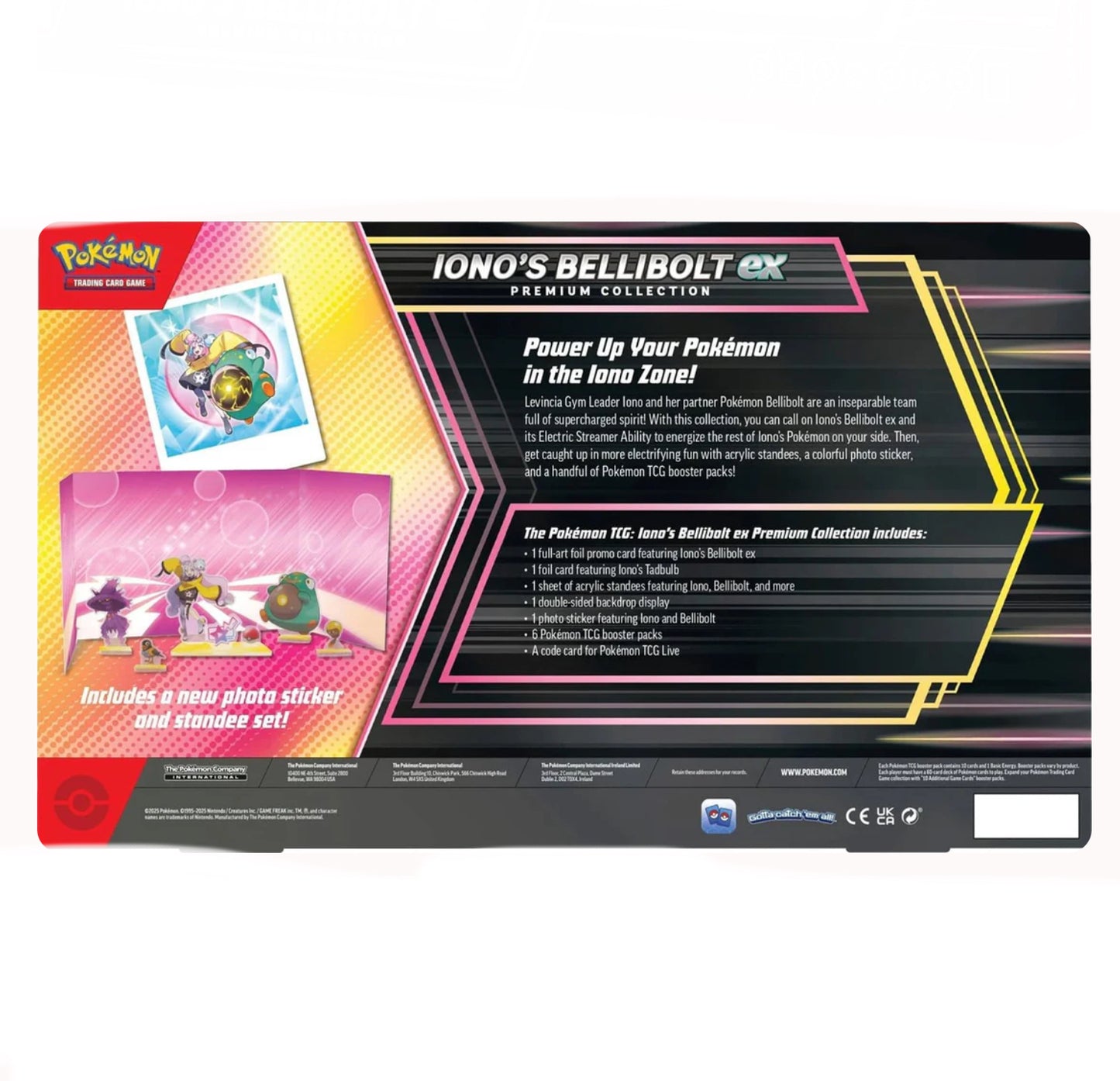 POKEMON TCG IONO'S BELLIBOLT PREM COLLEC