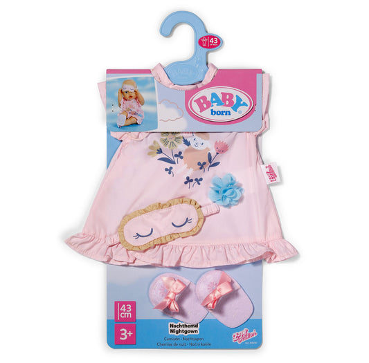 BB BABY BORN NIGHT GOWN 43CM