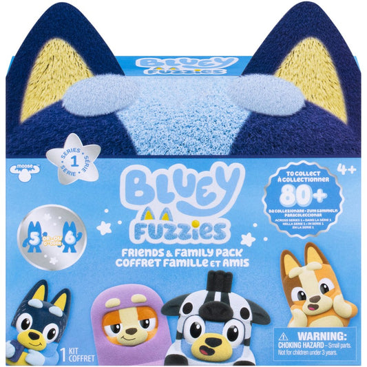 BLUEY S15 FUZZIES FRIENDS & FAMILY PK