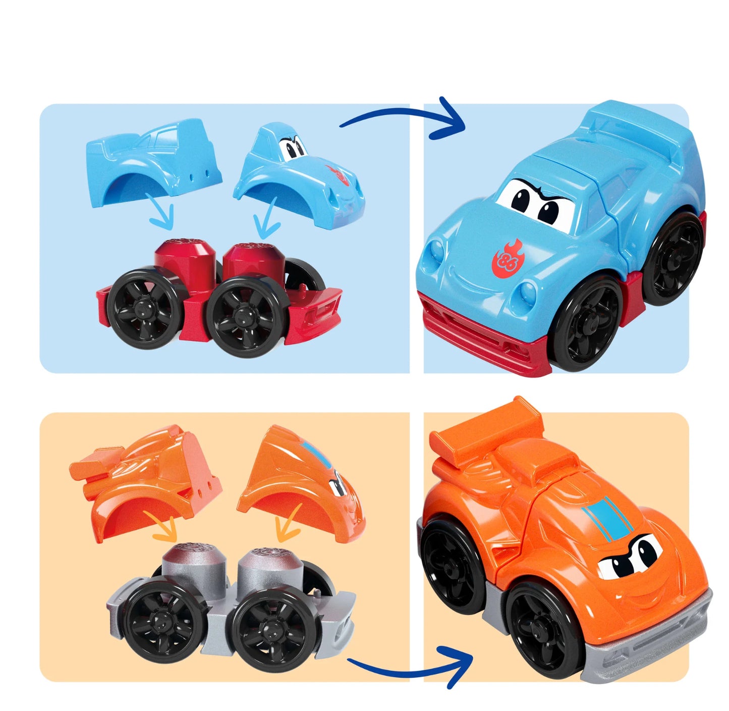 F/P MEGA BLOCKS BUILD & RACE RIG