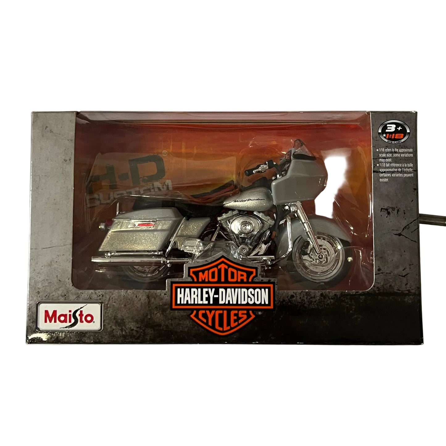 MAISTO 1:18 HARLEY DAVIDSON M/CYCLE AST