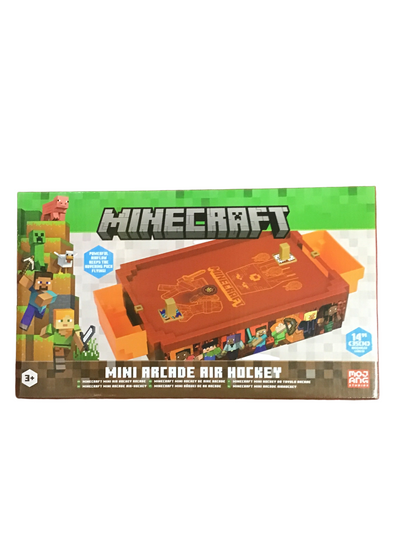 GAME ARCADE MINI AIR HOCKEY MINECRAFT