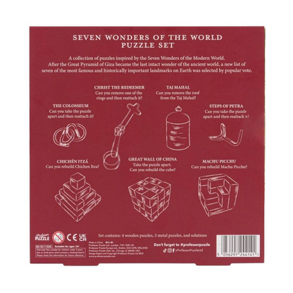 PUZZLE LOST & FOUND 7 WONDERS OF THE WOR