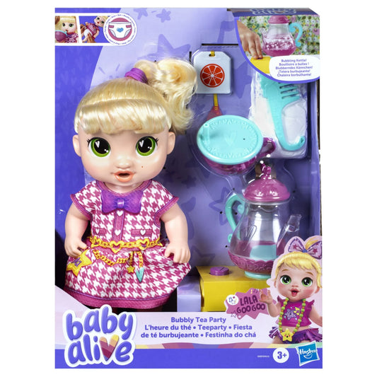 BA BABY ALIVE BUBBLY TEA PARTY AST