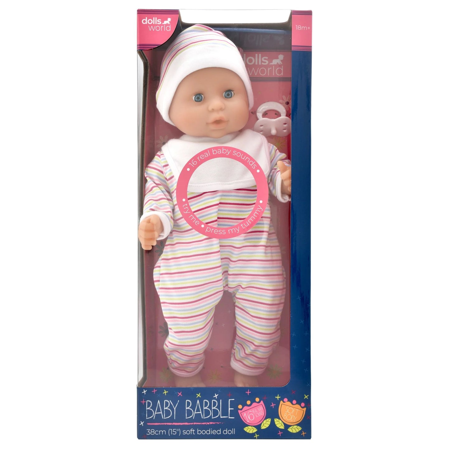 DW PACIFIC BABY BABBLE DOLL
