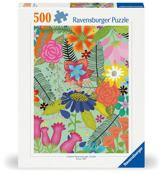 PUZZLE 500PC FLOWERJUNGLE