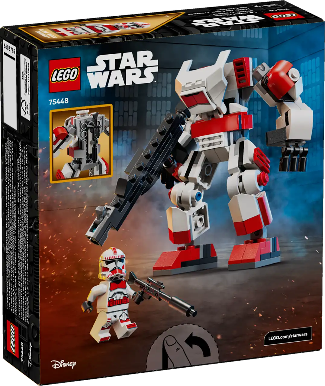 LEGO 75448 SW CLONE SHOCK TROOPER MECH