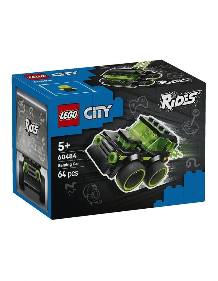 LEGO 60484 CITY RIDES GAMING RACE CAR