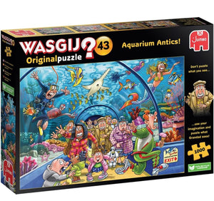 PUZZLE WASGIJ #43 ORIG AQUARIUM ANTICS