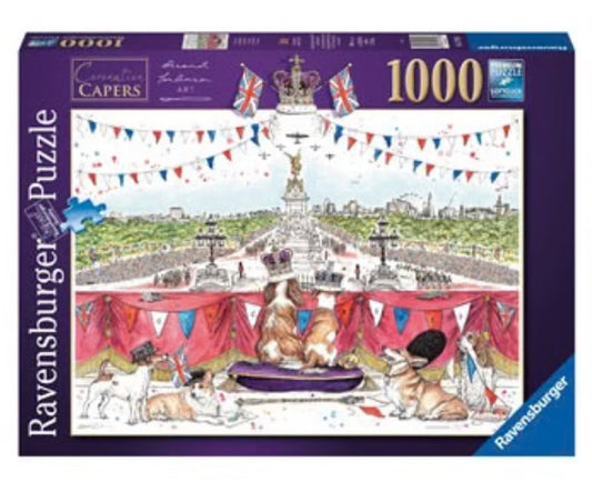PUZZLE 1000PC CORONATION CAPERS