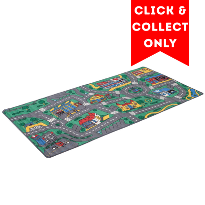 PLAYTIME CAR MAT CITY LIFE 200X100CM