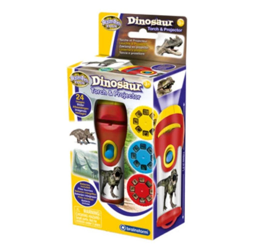 BRAINSTORM TORCH & PROJECTOR DINOSAUR