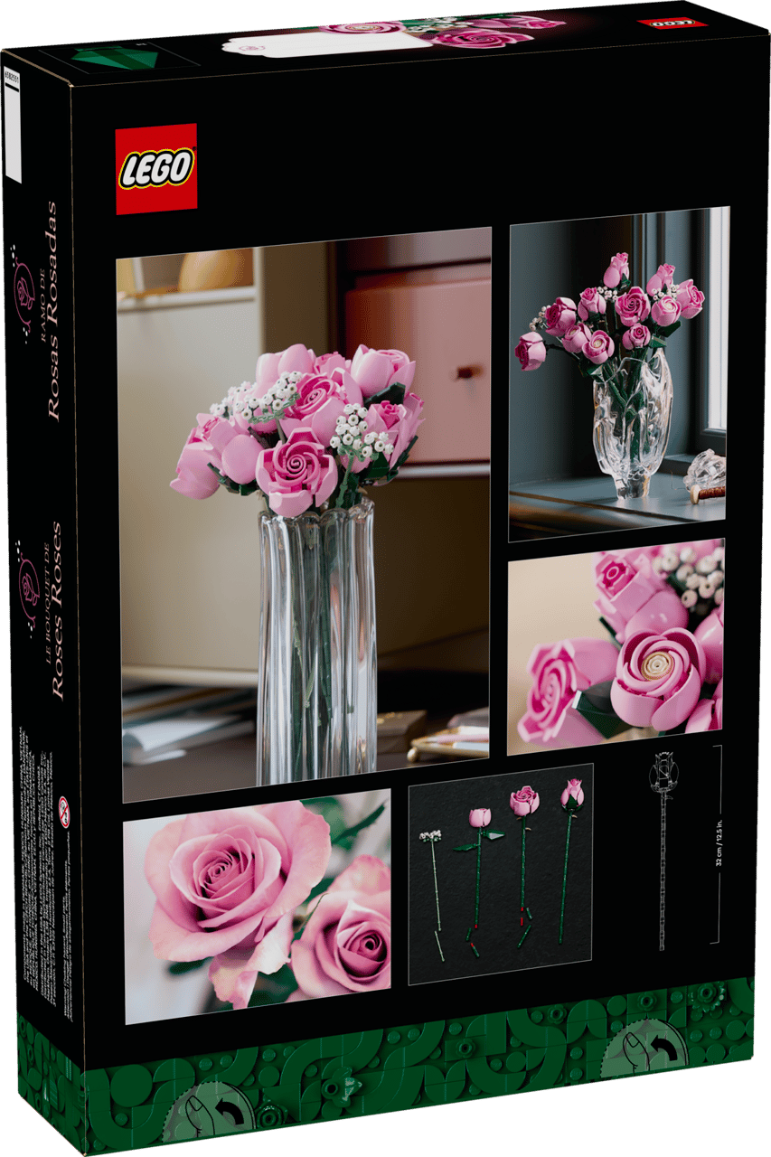 LEGO 10374 BOTANICALS BOUQUET PINK ROSES