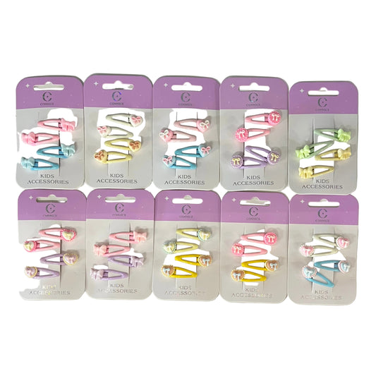 C/NICE HC06808 4PC MINI HAIR CLIPS