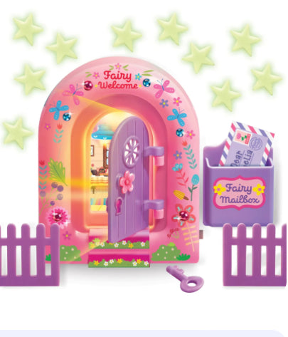 KIDZMAKER STARLIT LIGHT UP FAIRY DOOR