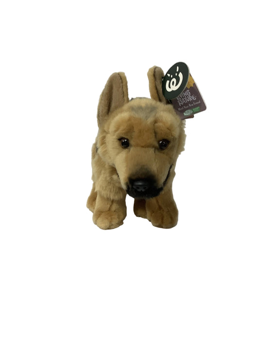 PLUSH LIVING NATURE GERMAN SHEPHERD 32CM