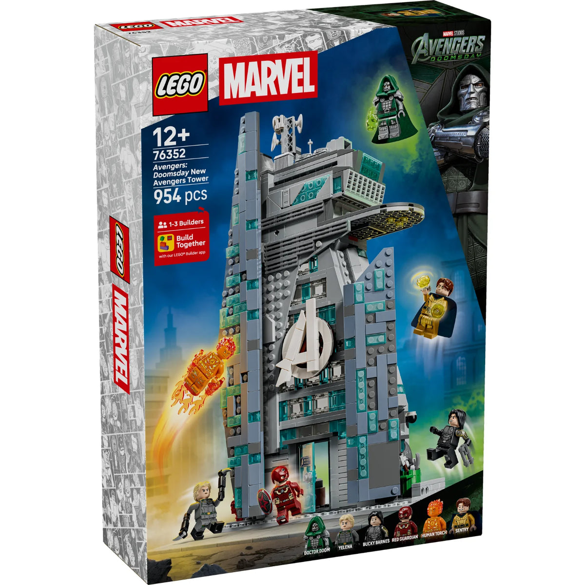 LEGO 76352 AVENGERS DOOMSDAY NEW TOWER