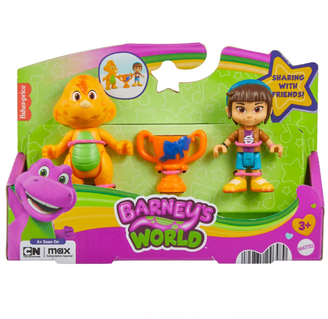 BARNEY FIGURE PACK ASST