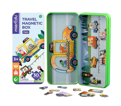 TRAVEL MAGNETIC BOX - CARS