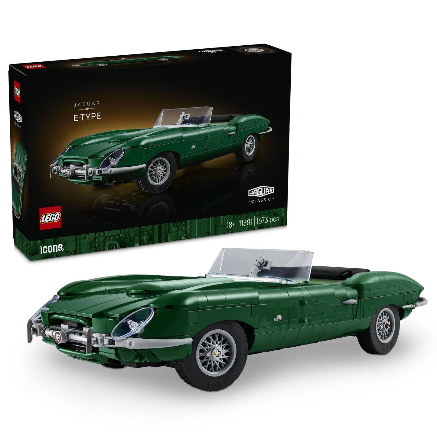 LEGO 11381 ICONS JAGUAR E-TYPE