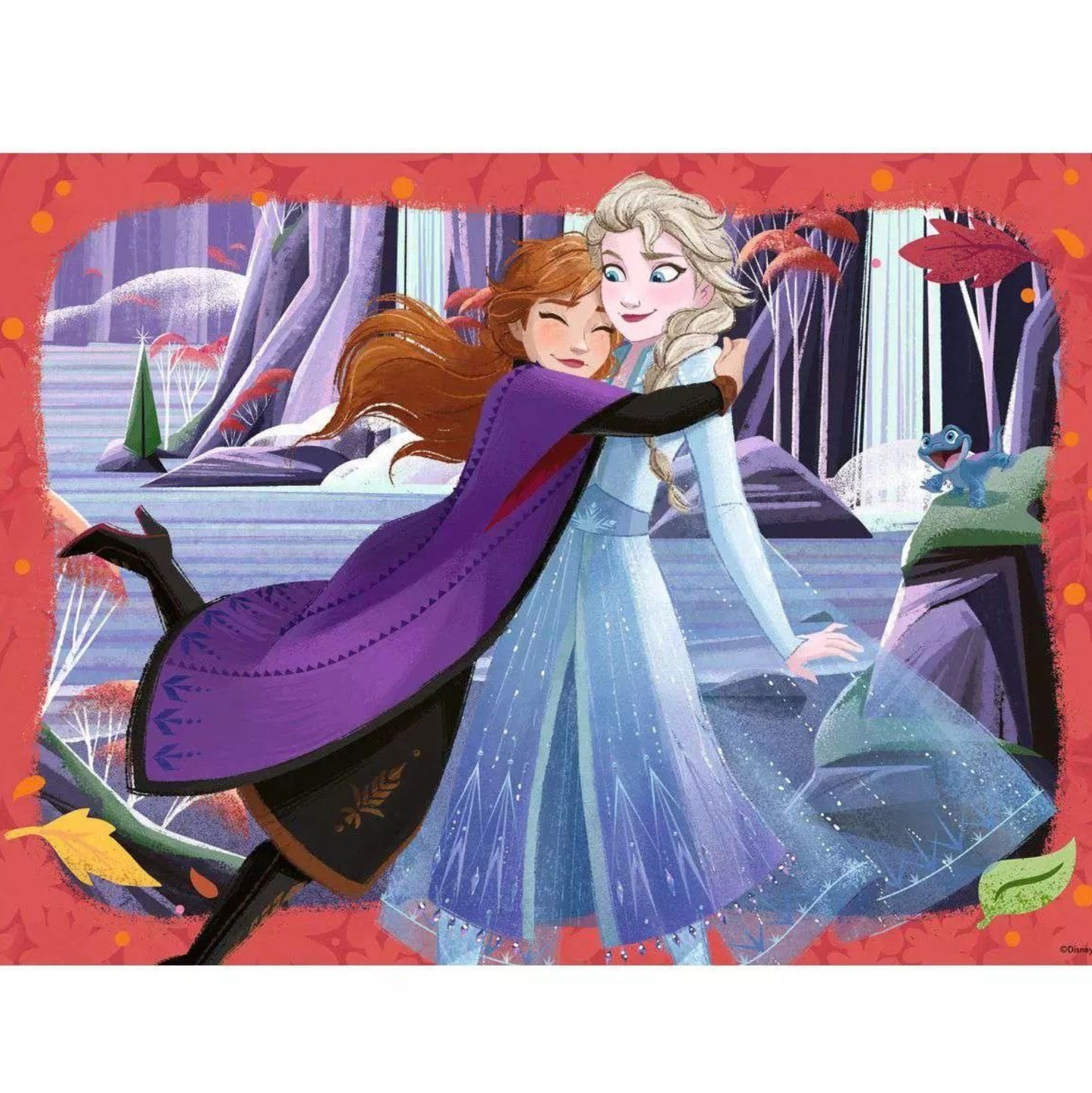 PUZZLE 4X100PC FROZEN MAGICAL SPIRITS